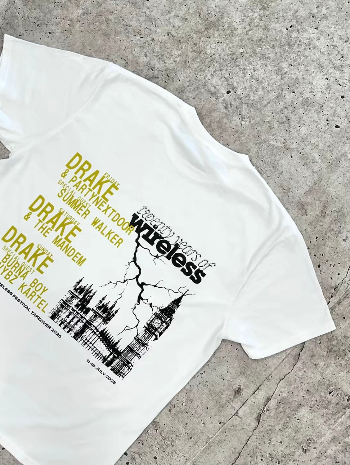 DRAKE WIRELESS T-SHIRT